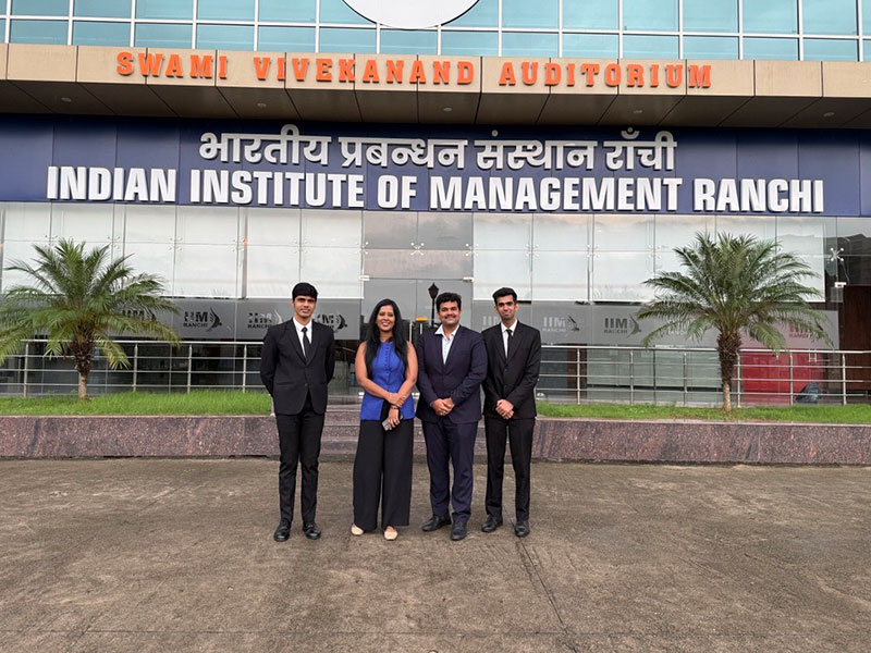 Leadership Talk at IIM Ranchi